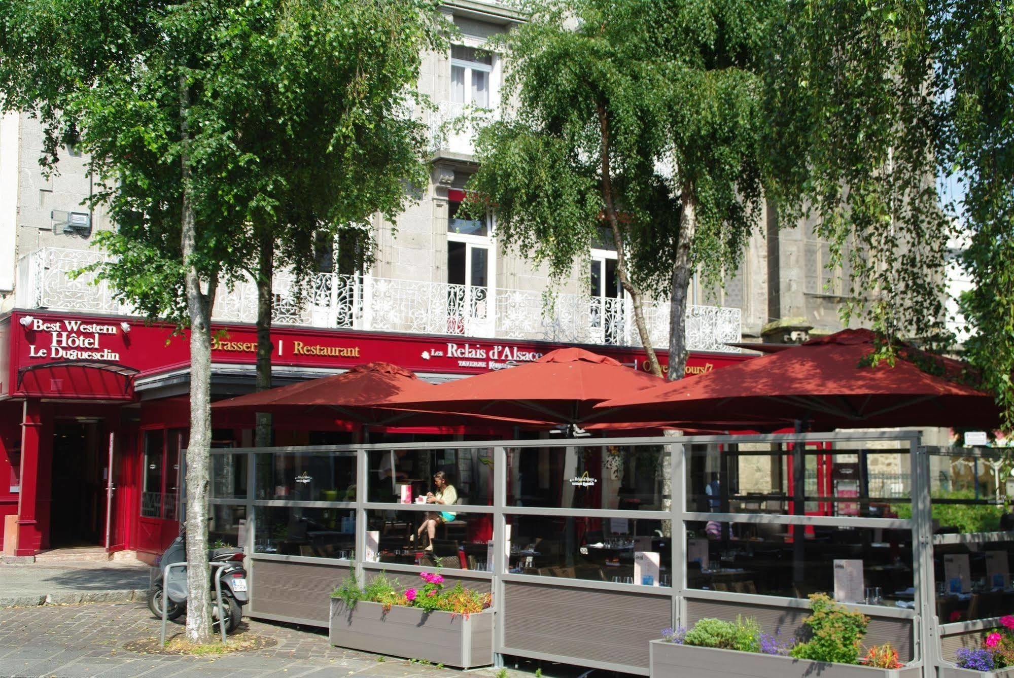 Best Western Le Duguesclin Hotel-Restaurant Saint-Brieuc Buitenkant foto